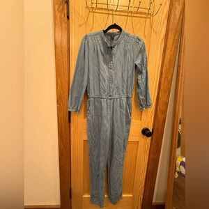 GAP Blue Denim Jumpsuit